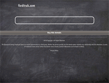 Tablet Screenshot of fordtruk.com